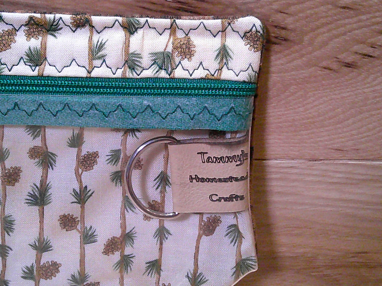 Pinecones w/ rushes ~ project bags