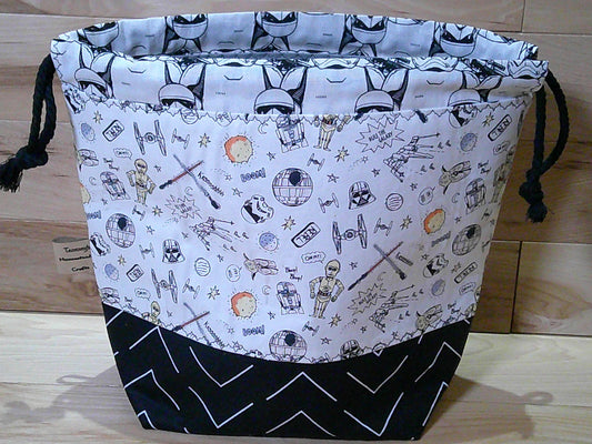 Star Wars w/ black chevrons ~ Project bags