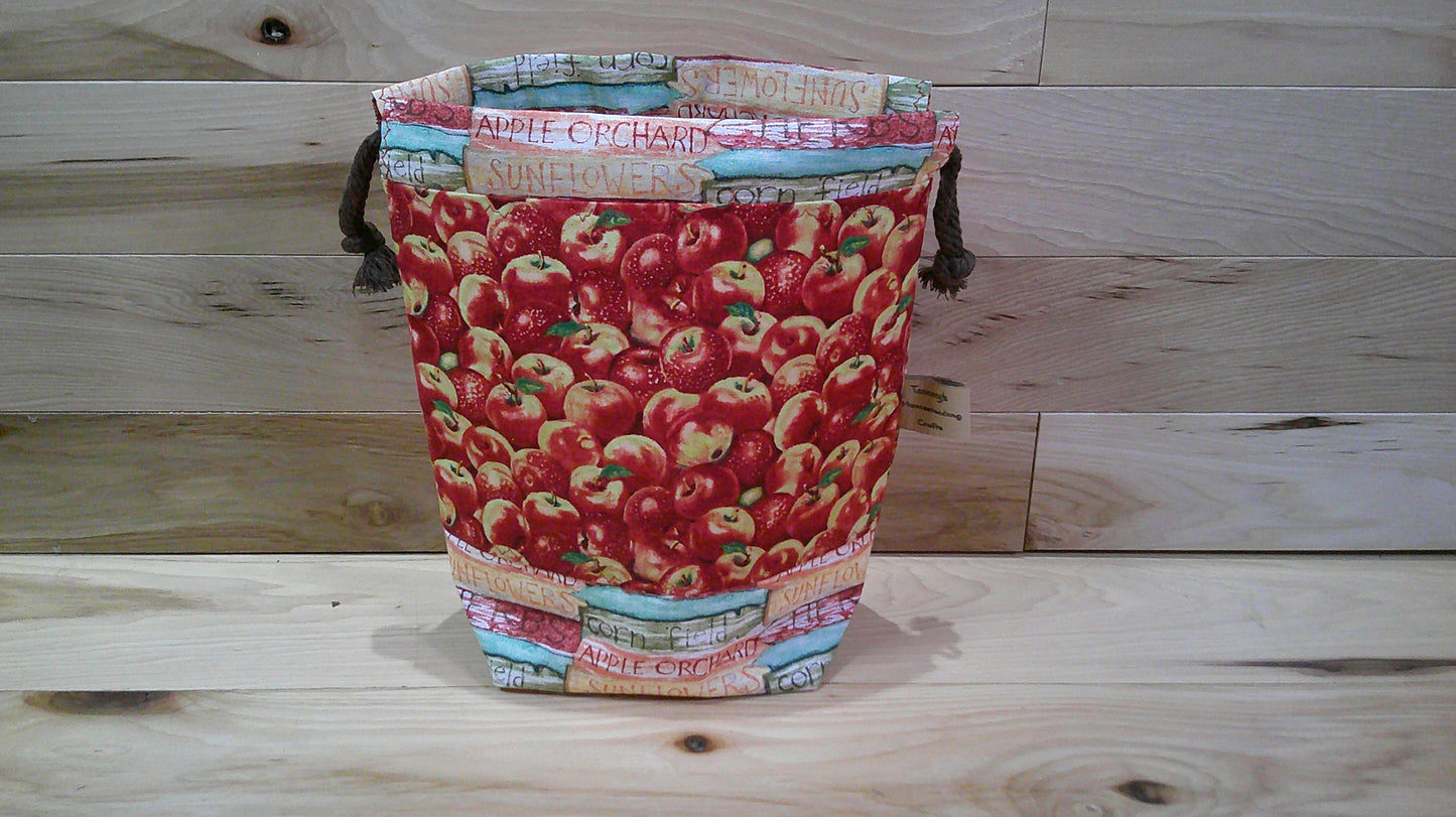 Apples w/ signs ~ Project Bags