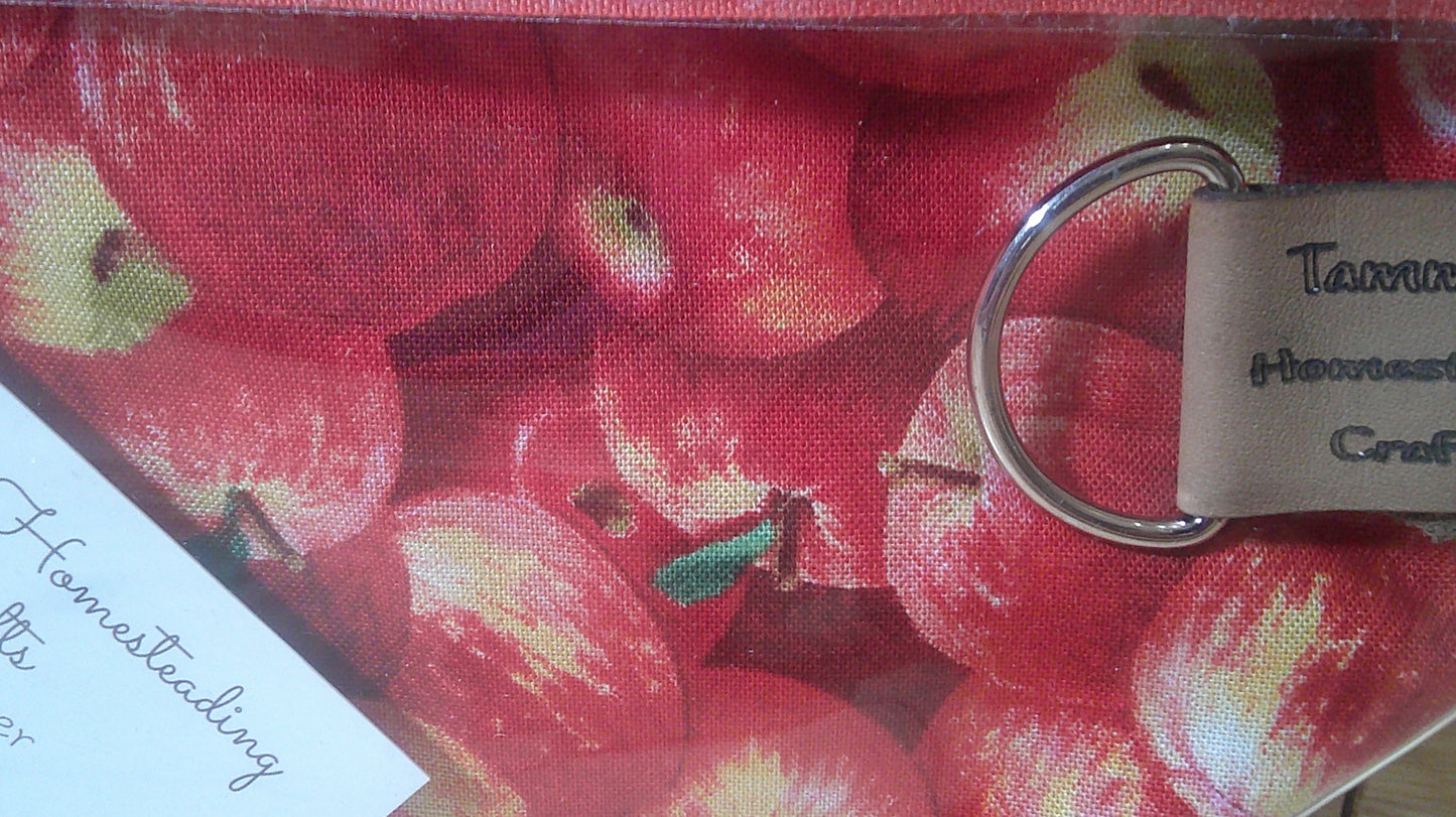 Apples w/ green project bags