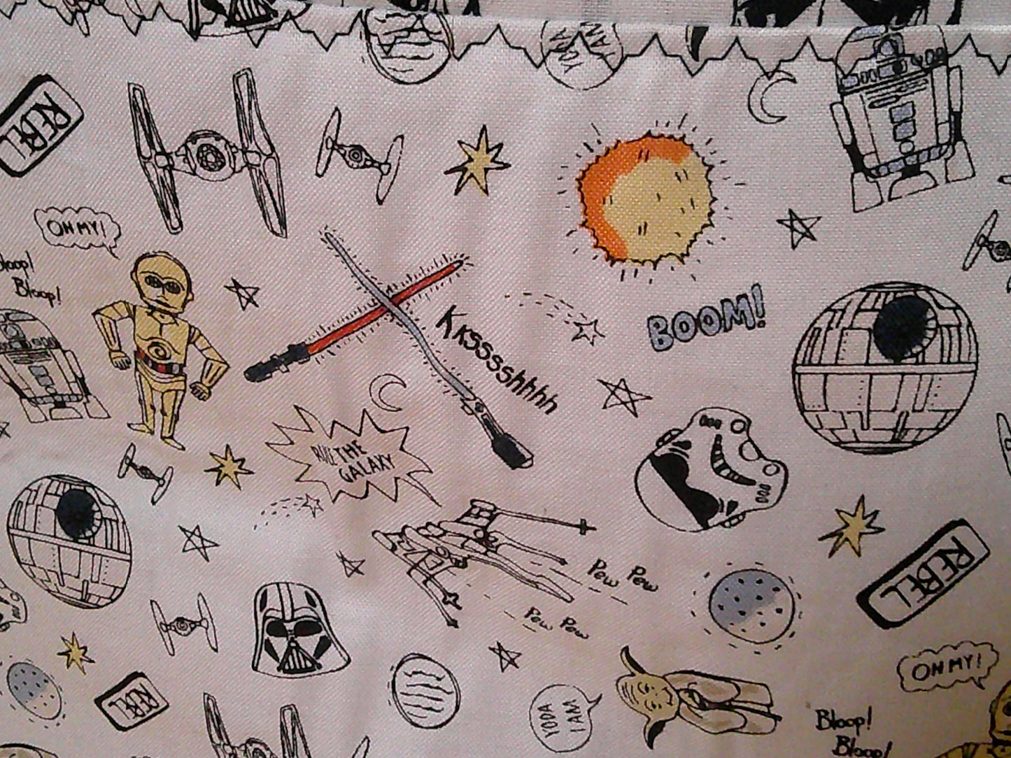 Star Wars w/ black chevrons ~ Project bags