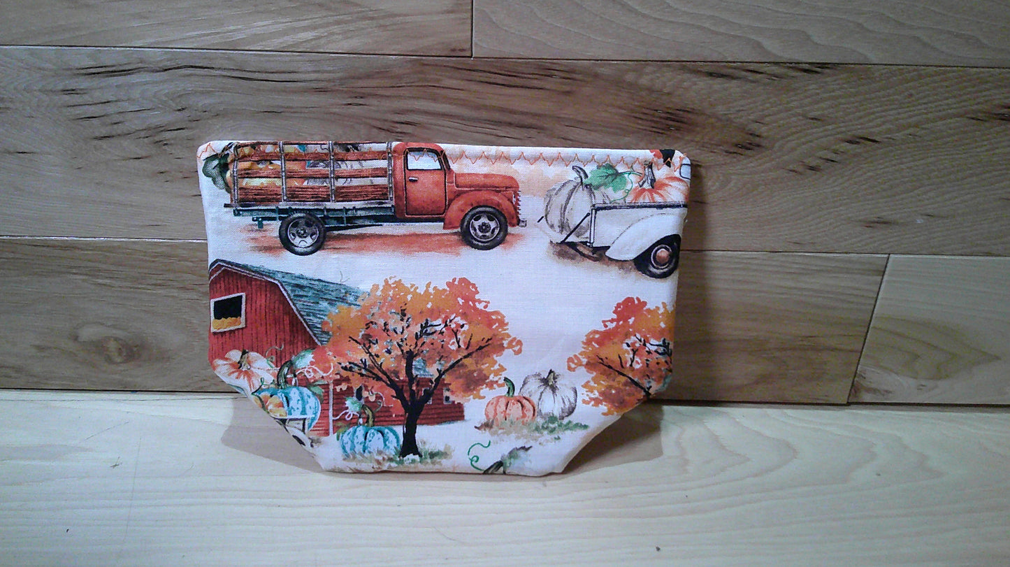 Antique Trucks and pumpkins project Bags