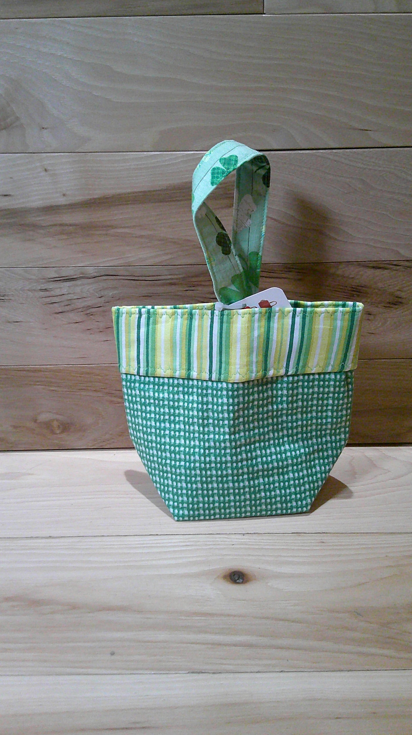 Shamrock w/ stripes ~ project Bags