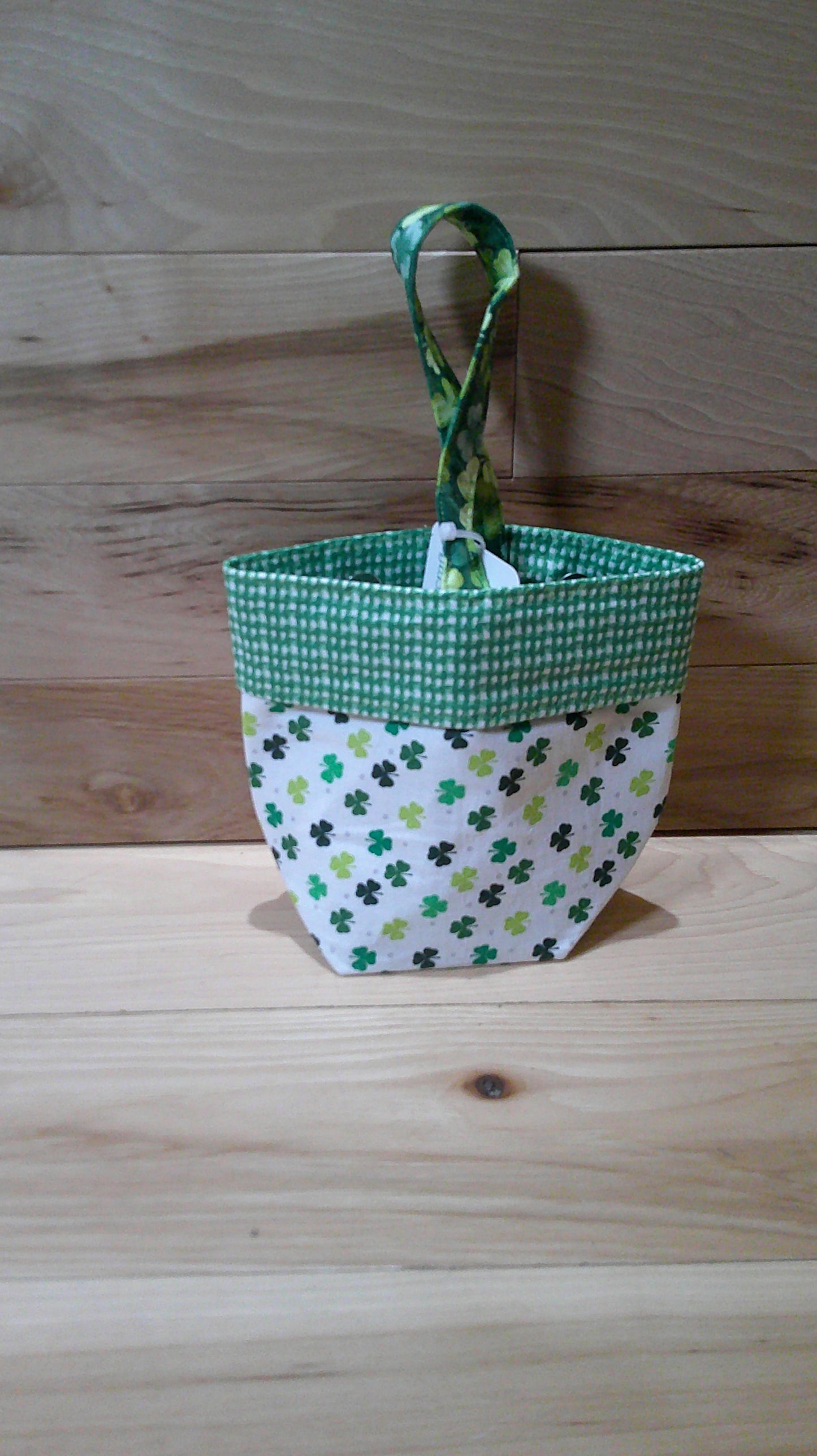 Shamrock w/ stripes ~ project Bags