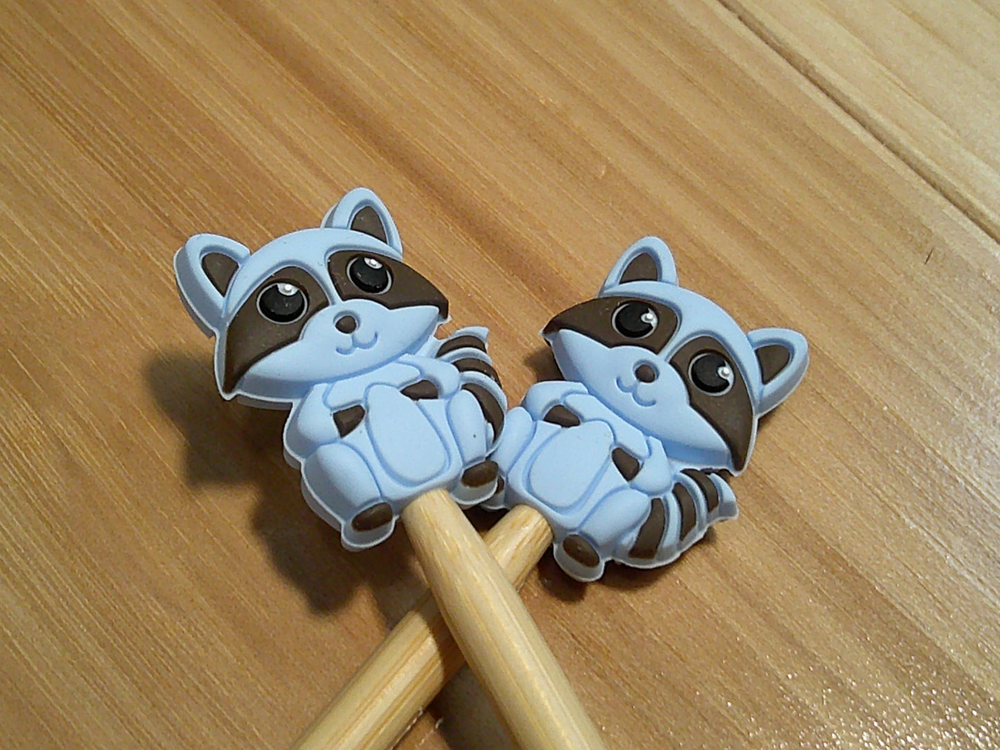Raccoon ~ stitch stoppers