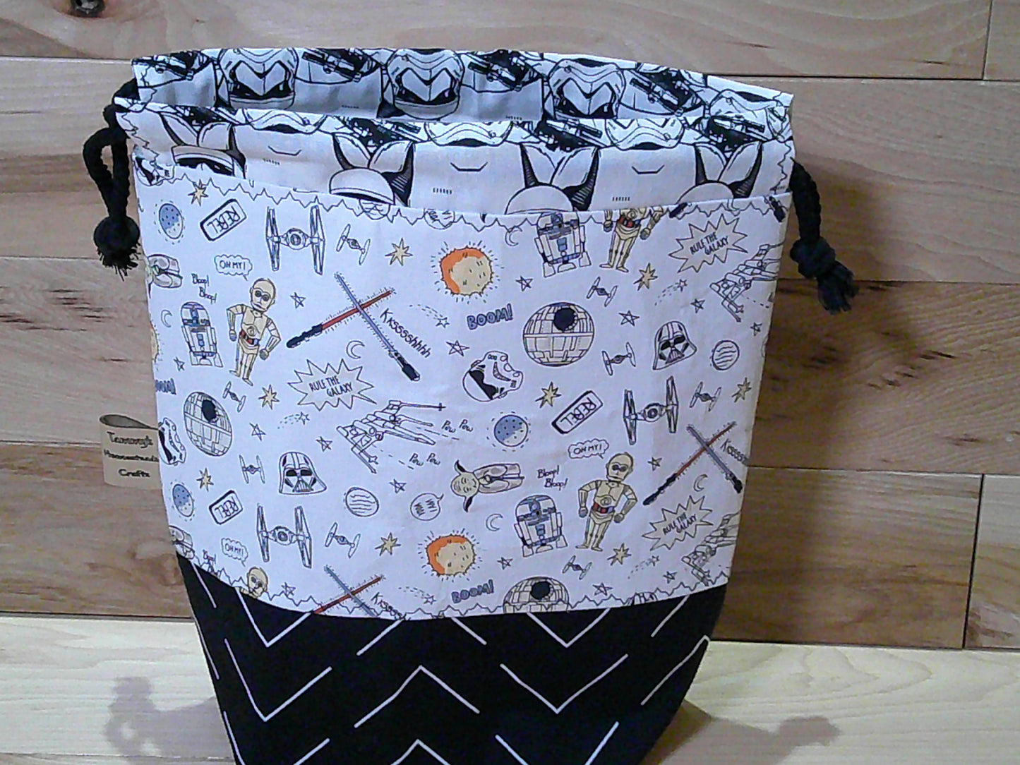 Star Wars w/ black chevrons ~ Project bags