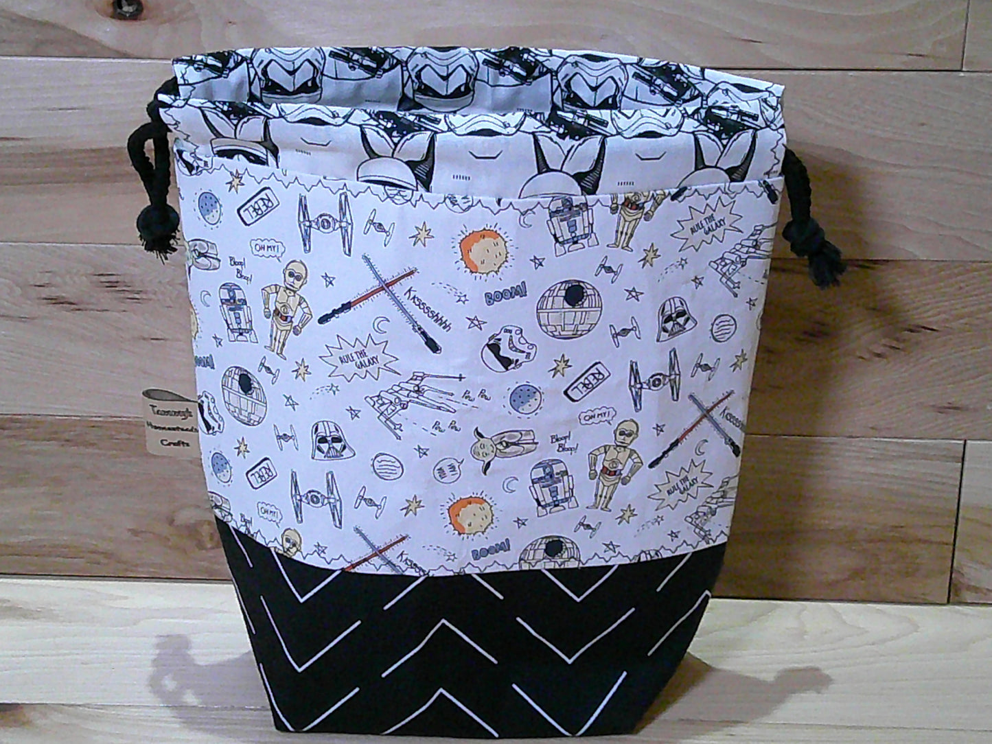 Star Wars w/ black chevrons ~ Project bags