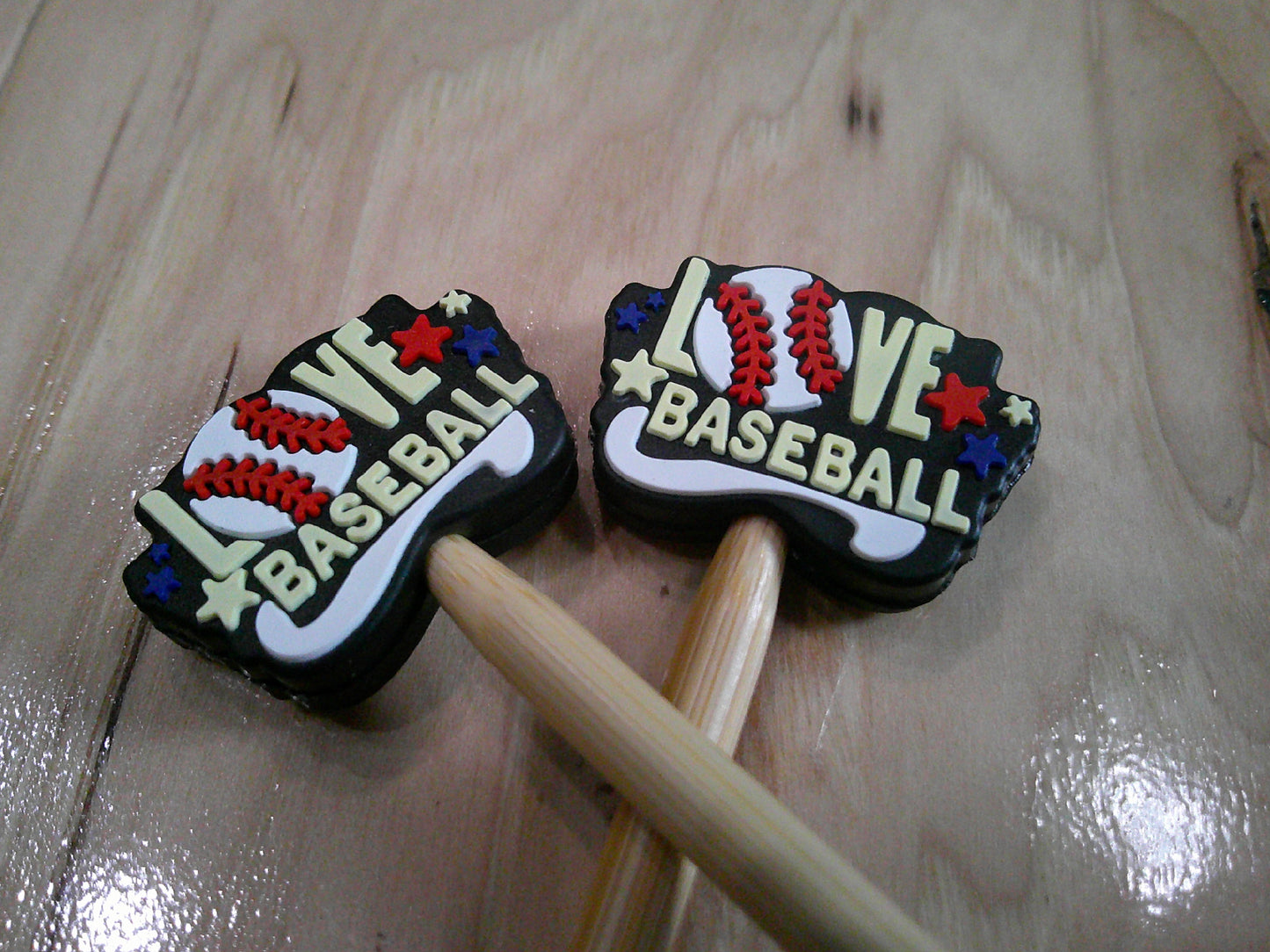 I love baseball ~ stitch stopper