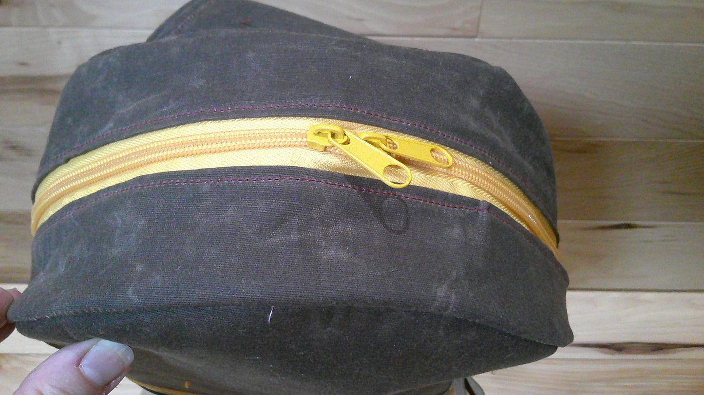Crossbody / Sling Bag ~ waxed canvas