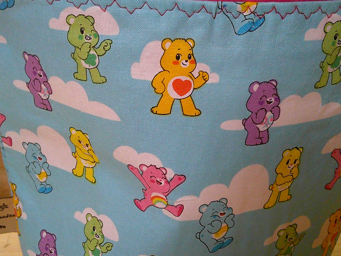 Care Bear ~ project bags