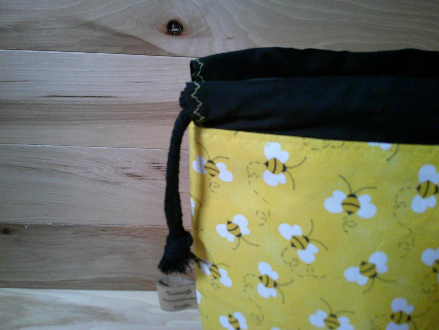 Bees' w/ bee tracks ~ project bags