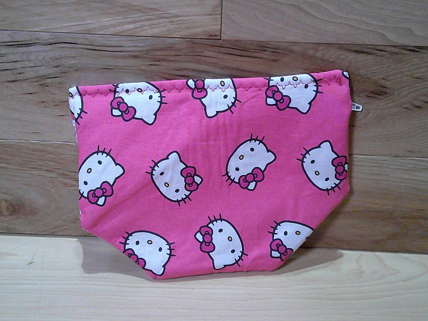 Notions Bag ~ Hello Kitty w/ pink paisley