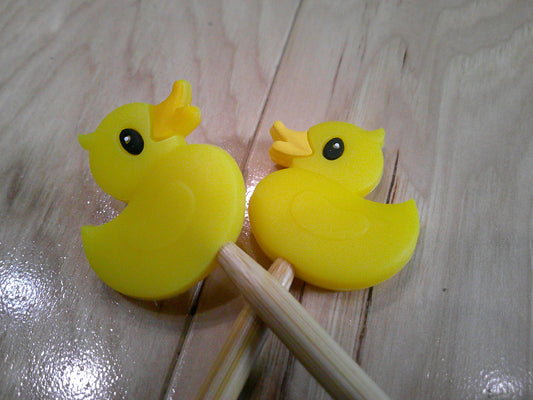 Yellow duck ~ stitch stoppers