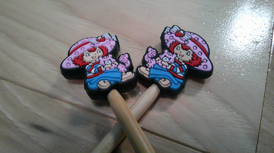 Strawberry Shortcake w/ jeans ~ stitch stoppers