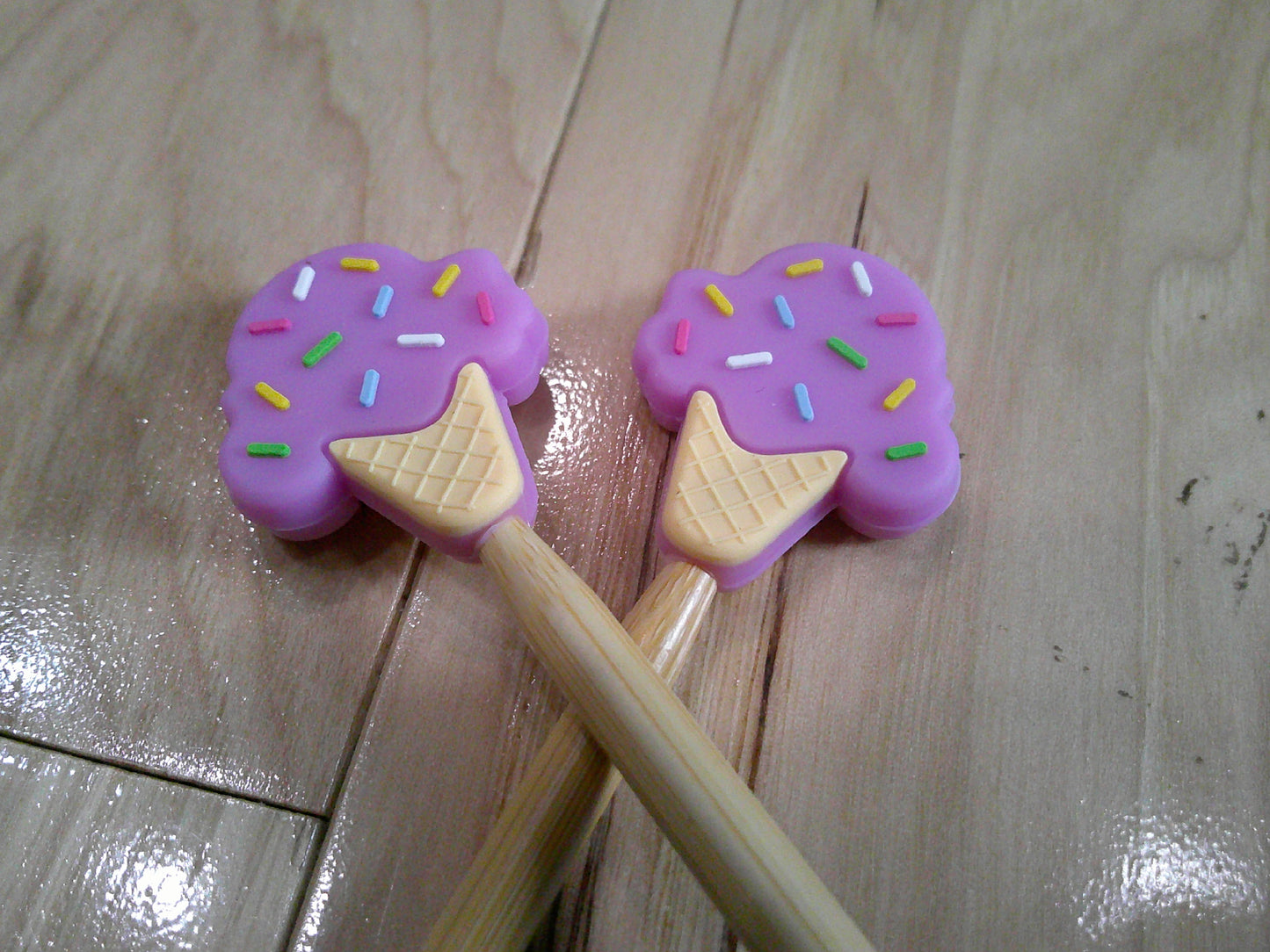 Ice Cream Cone ~ stitch stoppers