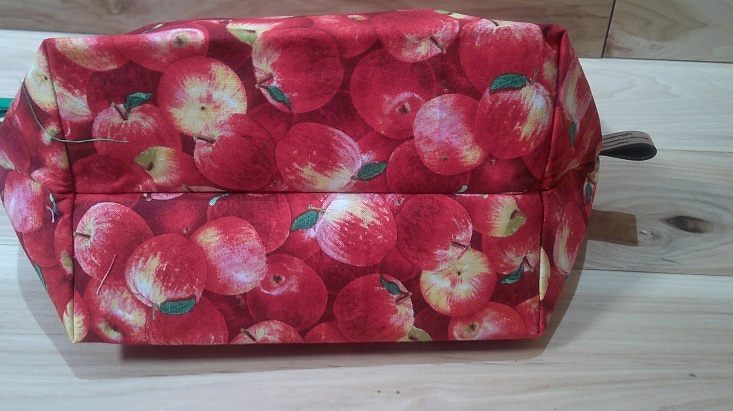 Apples w/ green project bags