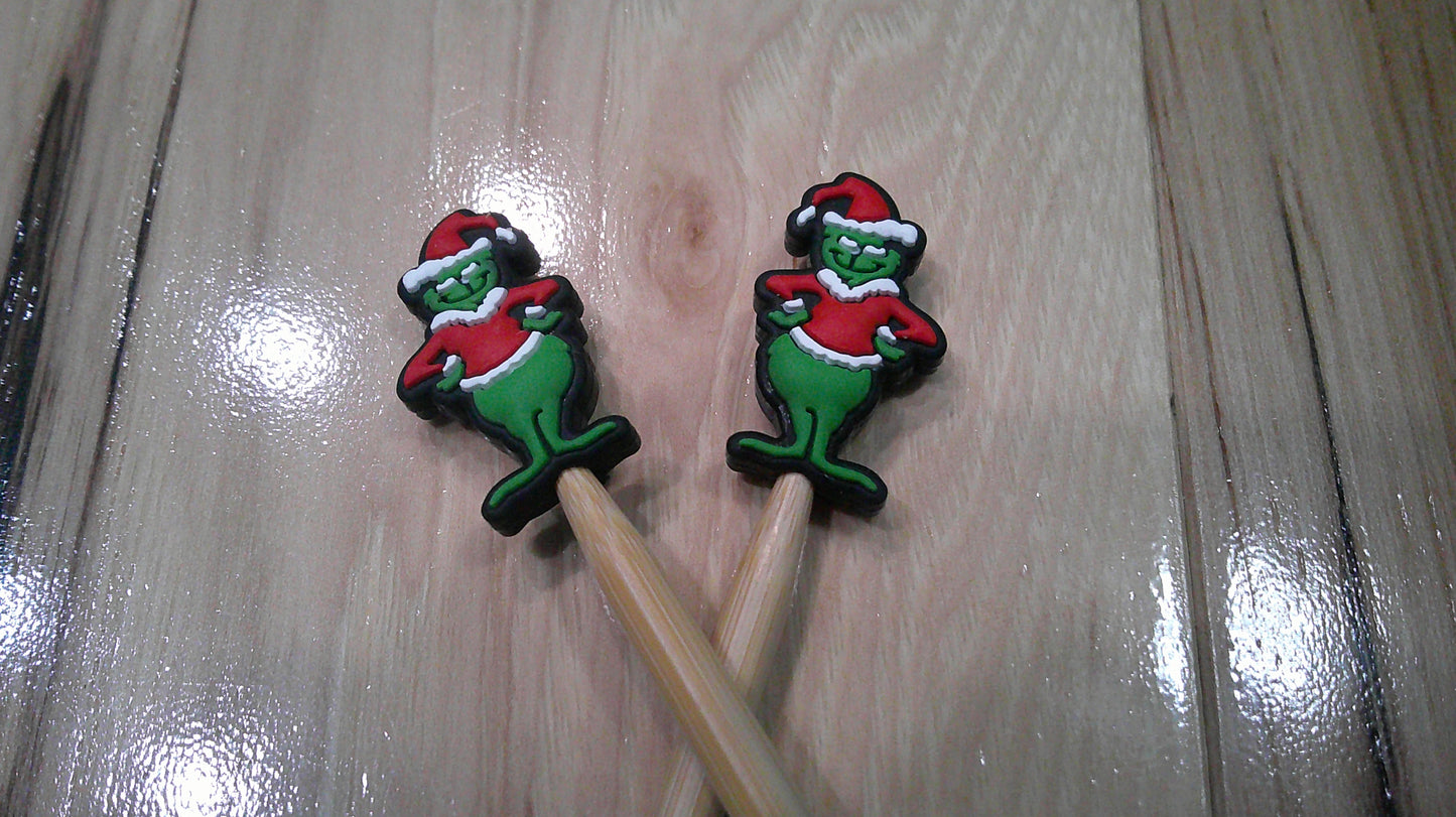 Grinch ~ stitch stoppers
