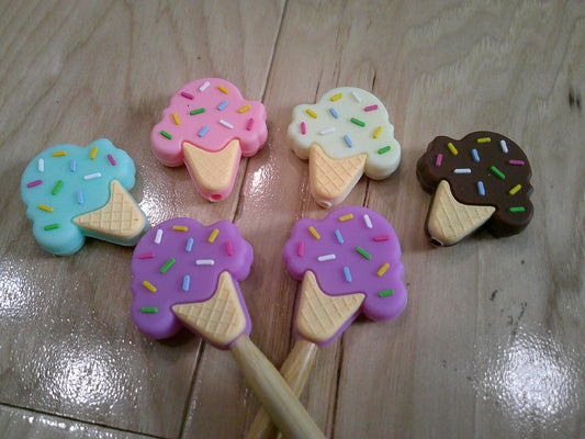 Ice Cream Cone ~ stitch stoppers