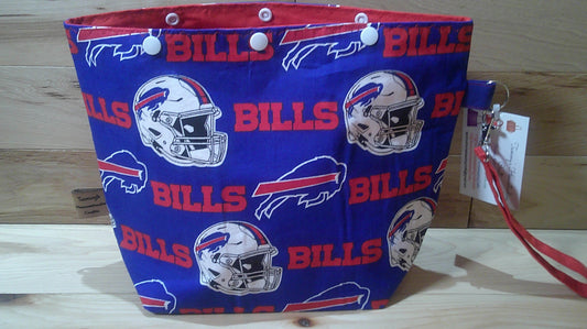 Buffalo Bills w/ red inside project bags