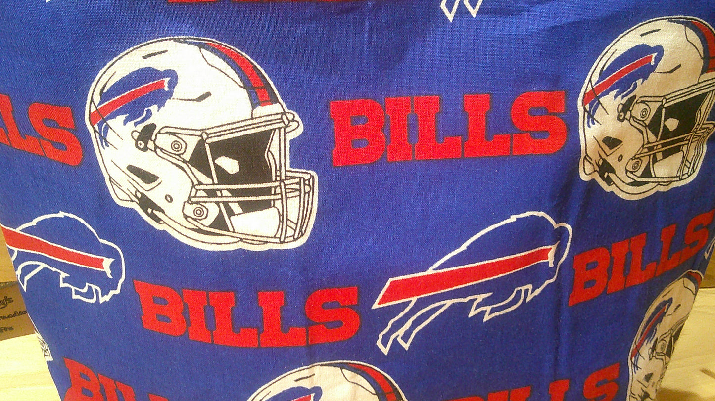 Buffalo Bills w/ red inside project bags