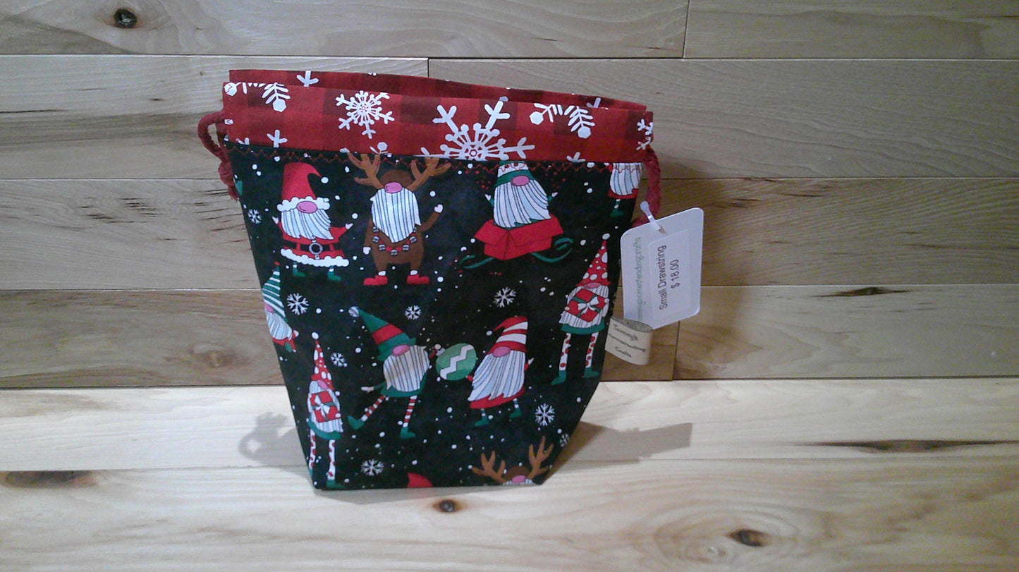 Santa Gnomes w/ Christmas light project bags