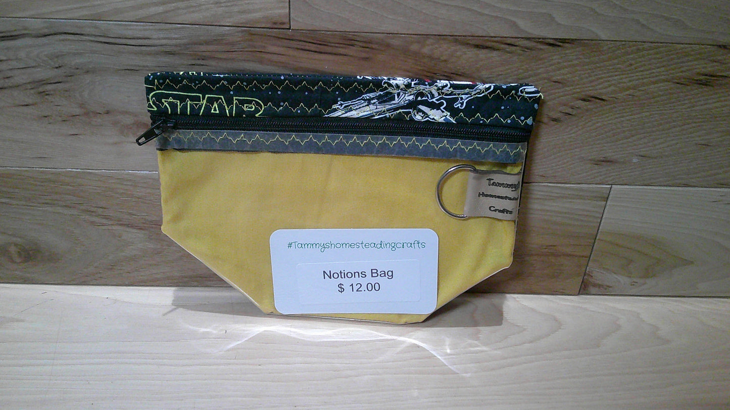 Star Wars Starship w/ yellow ~ project bags