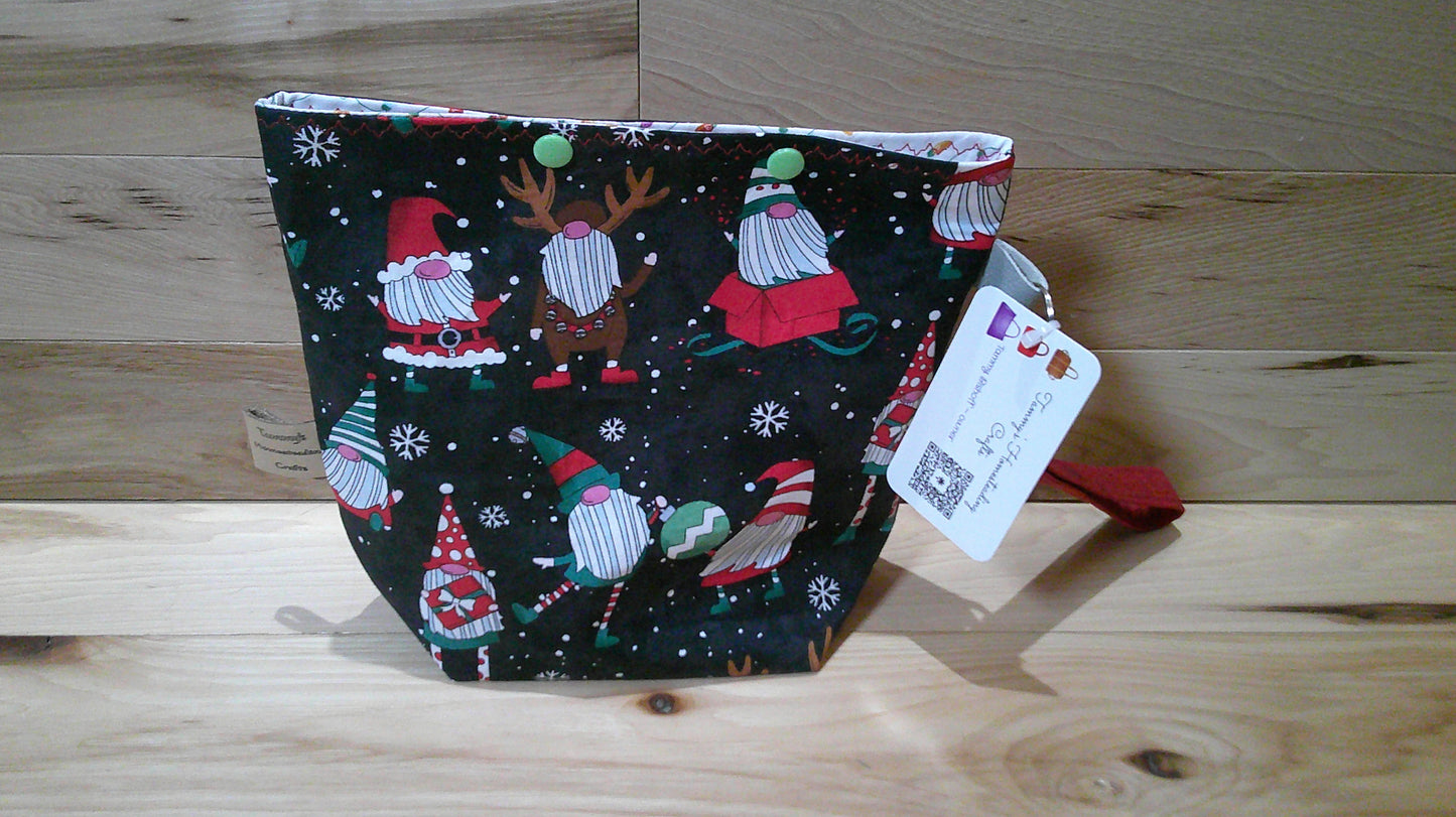 Santa Gnomes w/ Christmas light project bags