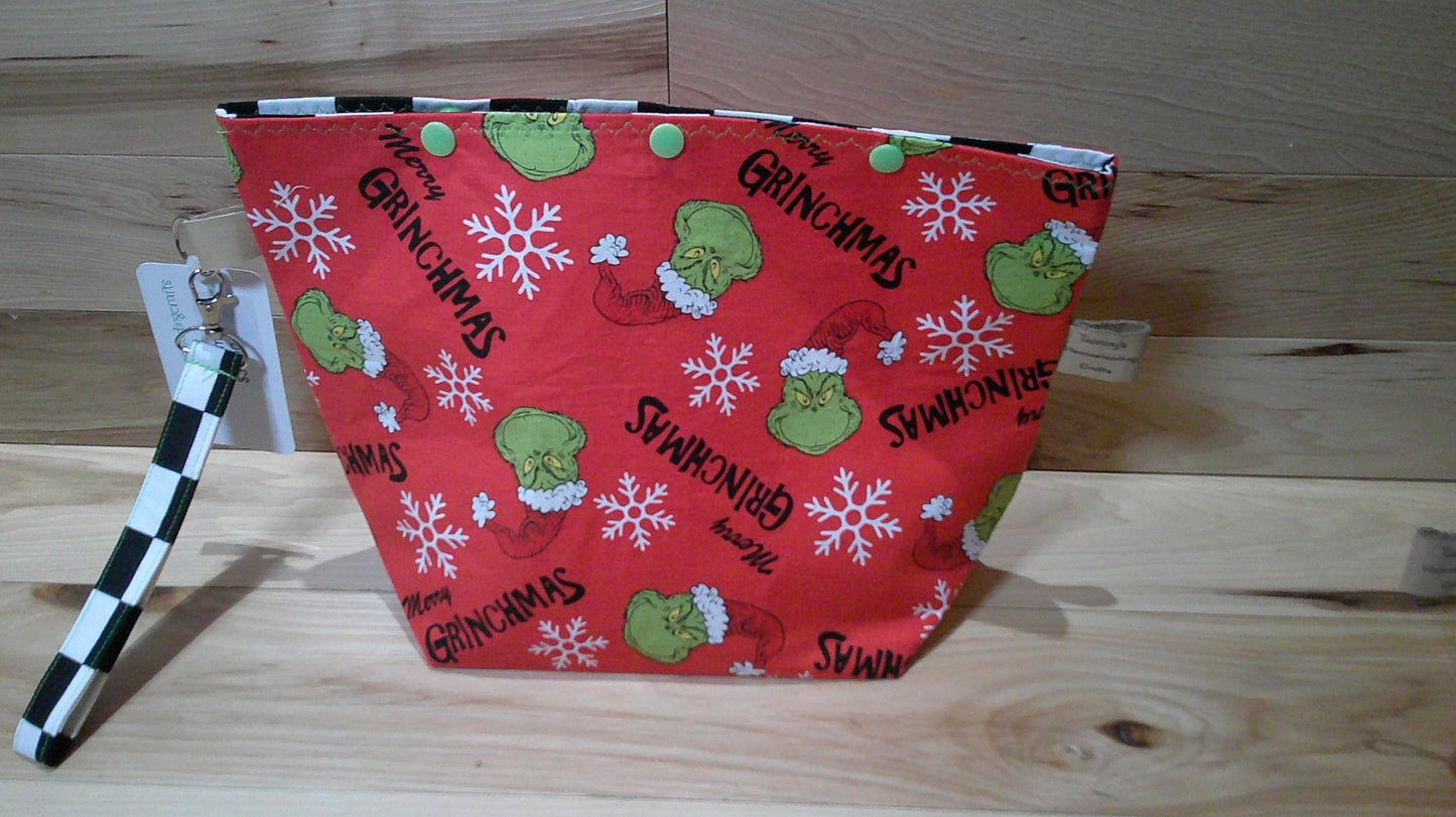 Grinch ~ project bags