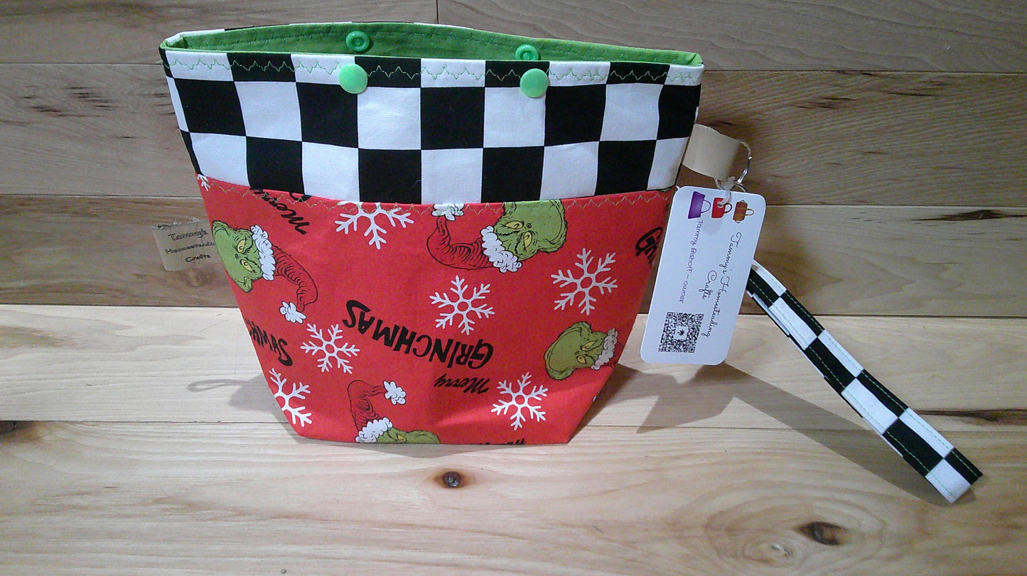 Grinch ~ project bags