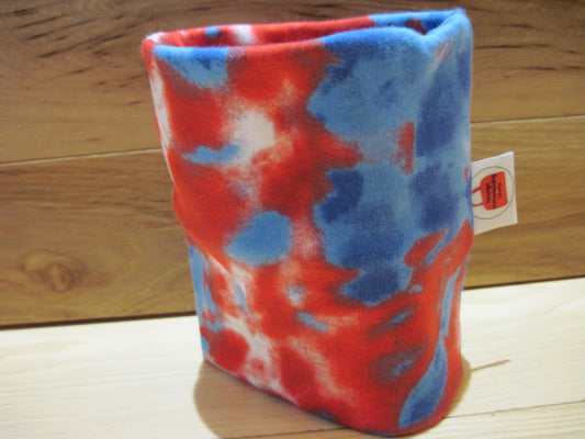 Skein/Yarn cozies ~ Red, White & Blue Tie Dye