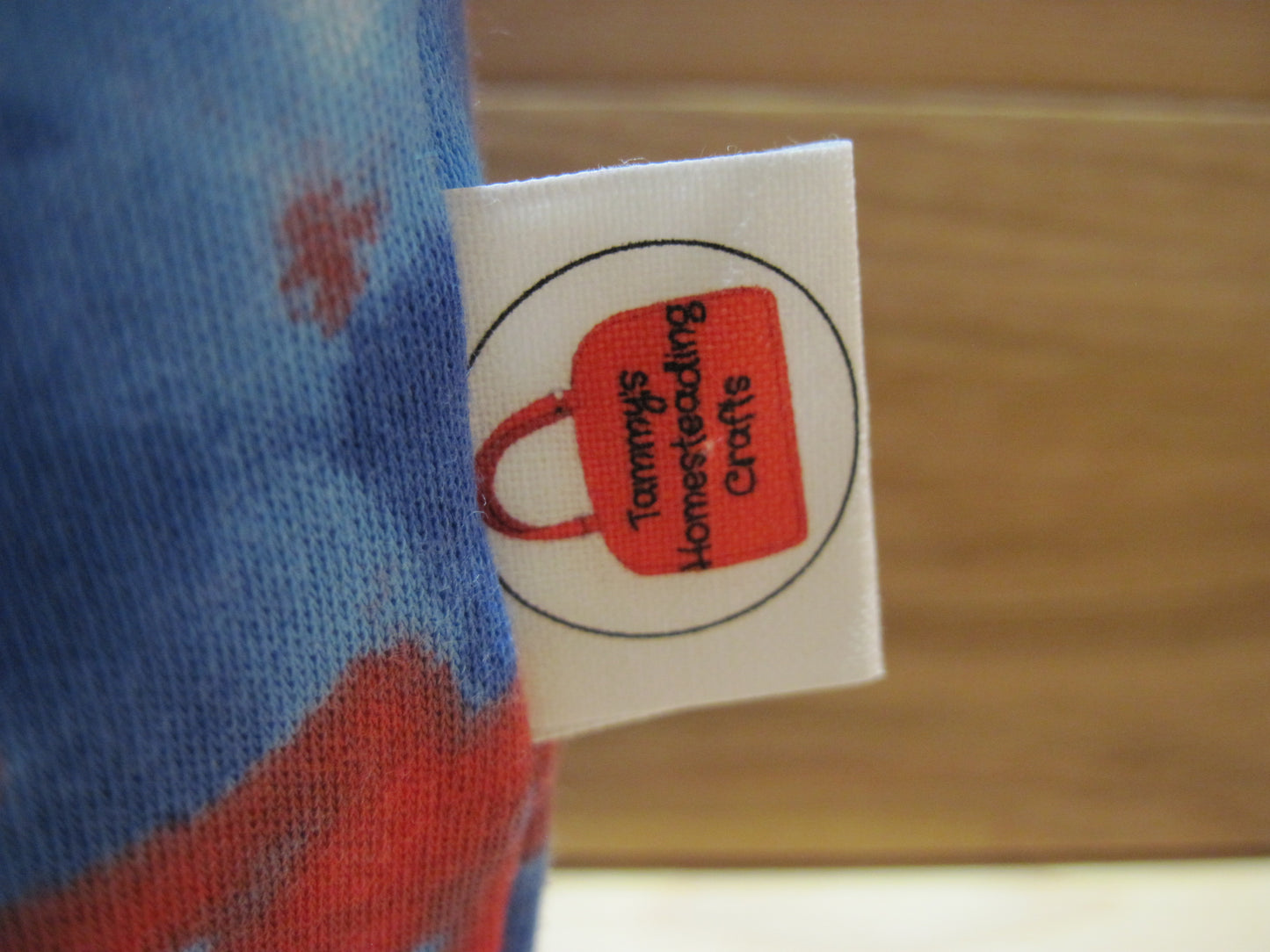 Skein/Yarn cozies ~ Red, White & Blue Tie Dye