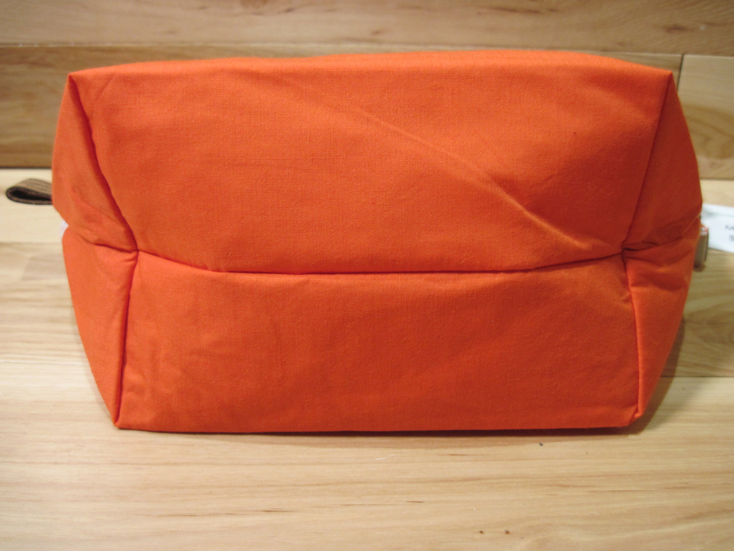 Medium Rainboots, Wagon & pumpkins w/ snaps & orange project bag