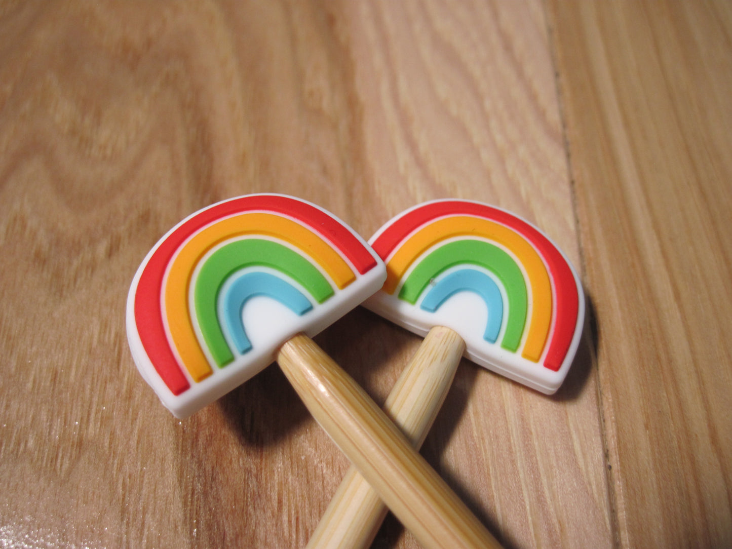Rainbow ~ stitch stoppers
