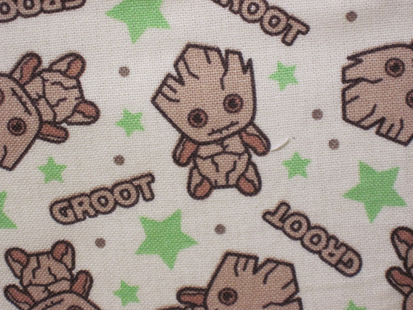 Small Baby Groot/Tan w/ snaps Project Bag